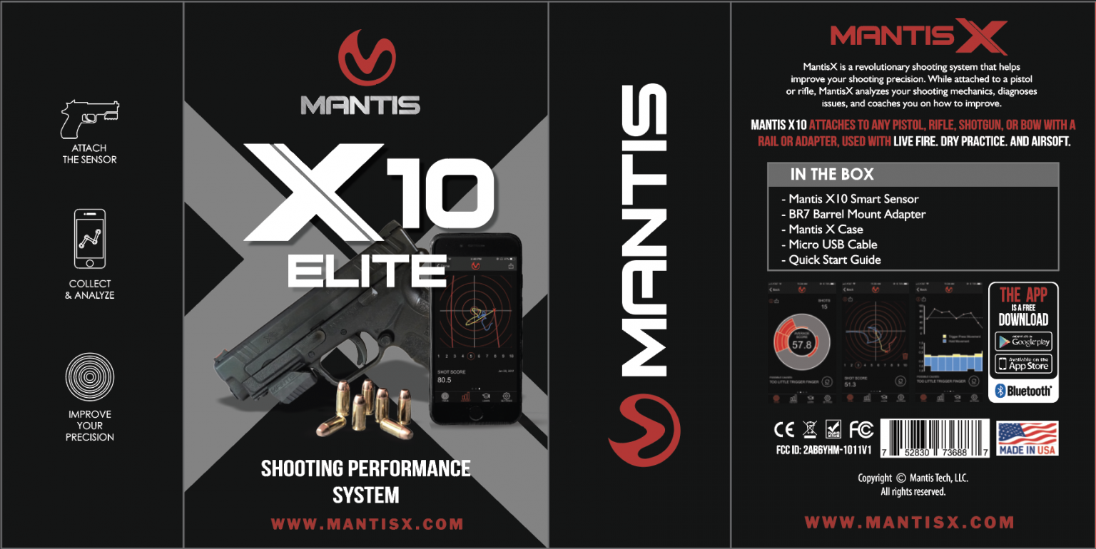 MANTIS X10 ELITE - SHOOTING PERFORMANCE SYSTEM - Personal Protection ...